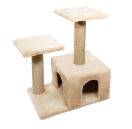 Triol Игровой комплекс для кошек двухуровневый однотонный