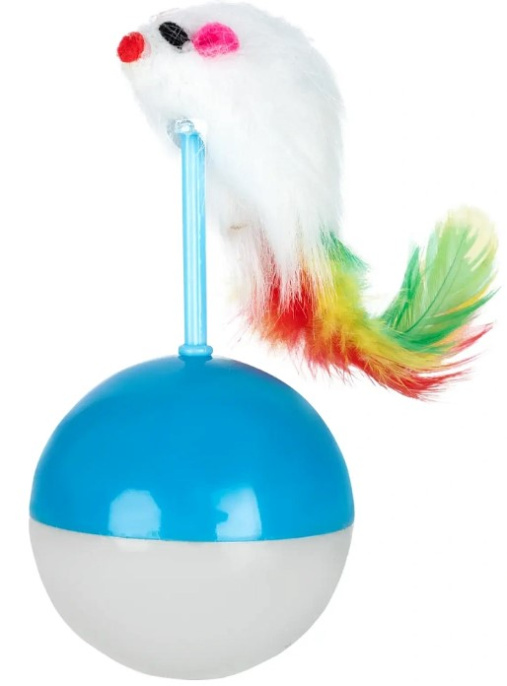 FANCY PETS игрушка для кошек Мышка-неваляшка (12 см)