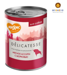 Паштет для собак Мнямс Олья Подрида по-барселонски (мясное ассорти)