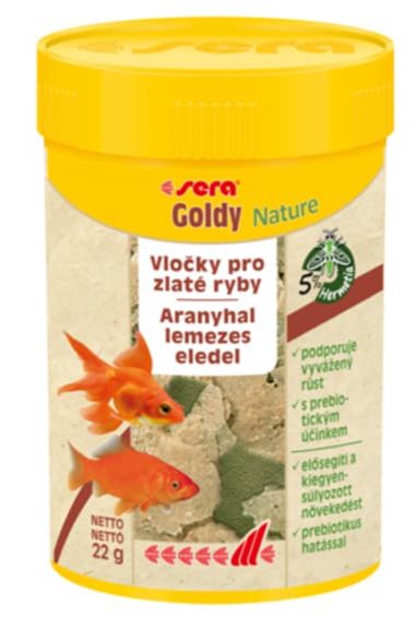 Корм хлопья для золотых рыбок SERA Goldy (22 гр)