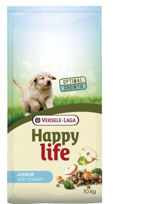 Сухой корм для щенков Happy Life (курица) (3 кг)