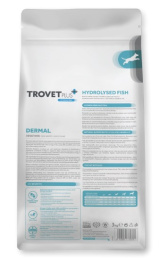 Сухой корм для собак Trovet Plus Dermal Hydrolised Vet Diet Adult (рыба)
