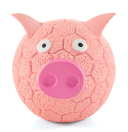 Игрушка для собак из латекса TRIOL Свинка-мяч