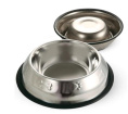 Миска металлическая на резинке с тиснением Triol (0.20 л)