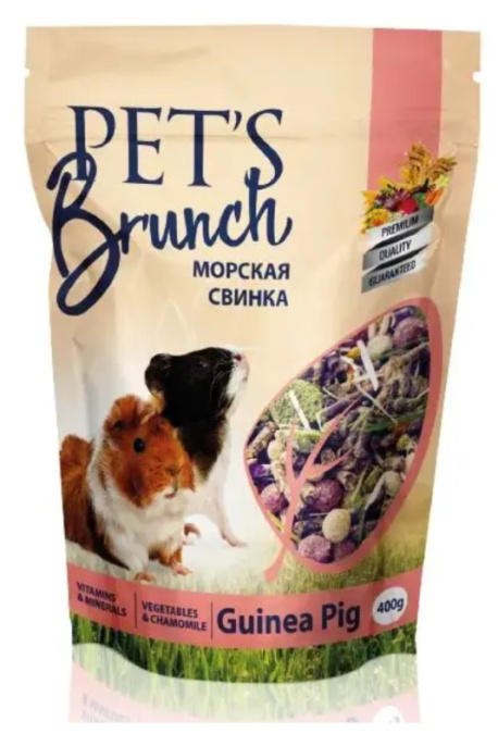 Сухой корм для морских свинок Pet's Brunch (400 гр.)