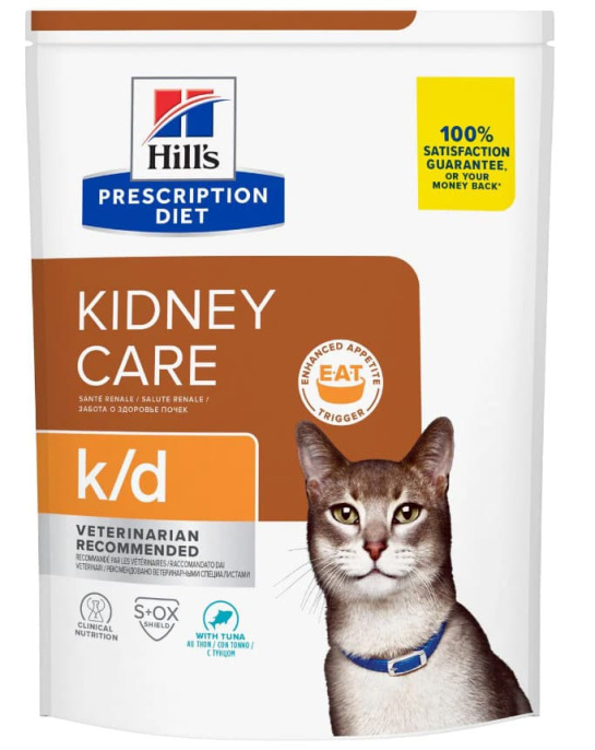 Сухой корм для кошек Hill's Prescription Diet k/d Kidney Care (тунец) (0.4 кг)