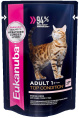 Влажный корм для кошек Eukanuba Cat Adult Top Condition (лосось в соусе)