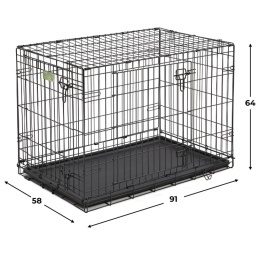 Клетка для собак MidWest iCrate (2 двери)