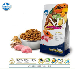 Сухой корм для кошек Farmina N&D Neutered Tropical Selection Cat Lamb Neutered (ягненок)