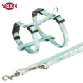 Шлея с поводком для щенков TRIXIE Junior (мятный) (M-L 27-45 см/10 мм)