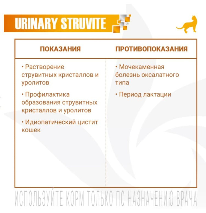 Сухой корм для кошек Monge VetSolution Urinary Struvite Cat (1,5 кг)