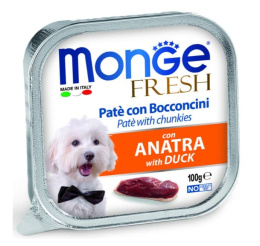 Паштет для собак Monge Fresh Dog Adult (утка)