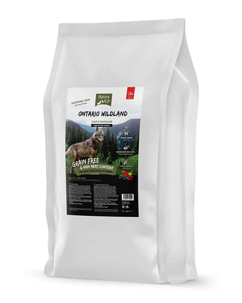 Сухой корм для собак Natura Wild DOG Ontario Wildland (ягненок, свинина) (12 кг)