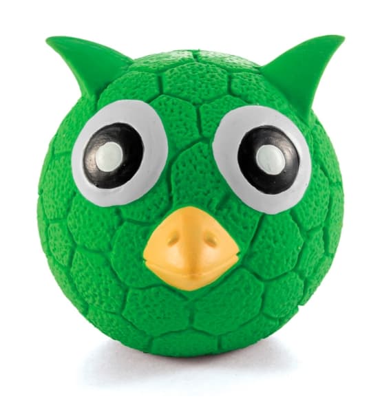 Игрушка для собак из латекса TRIOL Совенок-мяч (90 мм)