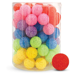 Игрушка для кошек Triol "Мяч зернистый" 38 мм (96 шт)
