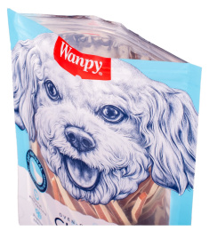 Лакомство для собак Wanpy Dog в форме сэндвича (курица, треска)