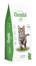 Сухой корм для стерилизованных кошек Gosbi Life Sterilized Cat (лосось)