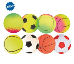Игрушка для собак "TRIXIE" "Neon Ball" диам 6 см* 24 шт, неоновая (3443)