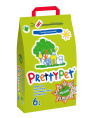 Наполнитель PrettyCat для грызунов и птиц древесный из осиновых гранул (2 кг (6л))