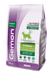 Сухой корм для кошек Gemon Cat Indoor (курица, рис)