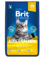 Сухой корм для кошек Brit Premium Cat Salmon (лосось) (8 кг)