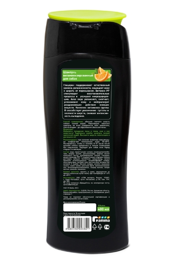 Gamma Шампунь витаминизированный для собак  (400 мл.)