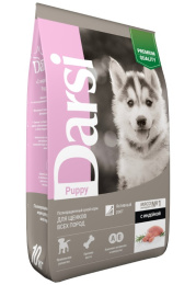 Darsi Корм сухой для щенков всех пород Puppy All Breeds (индейка) 