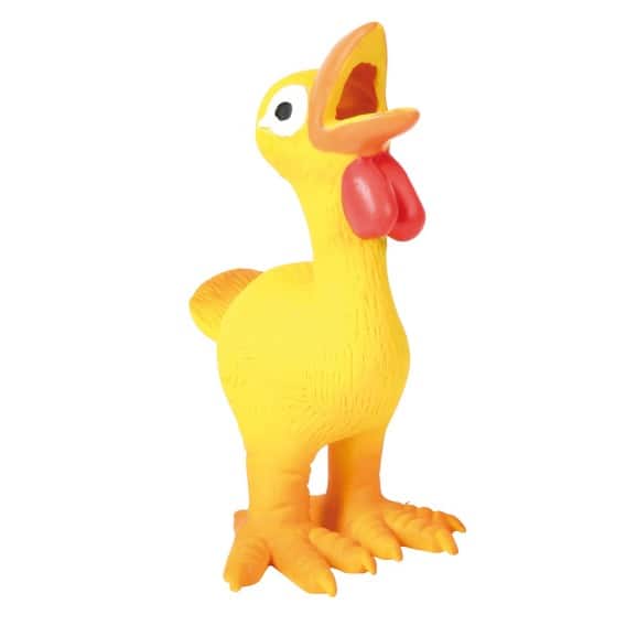 Игрушка для собак из латекса TRIXIE "Петух" со звуком (14 см)