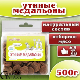 Лакомство для собак DOG FEST Утиные медальоны