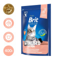 Сухой корм для кошек Brit Premium Cat Sterilised Salmon (лосось, курица) (400 гр)
