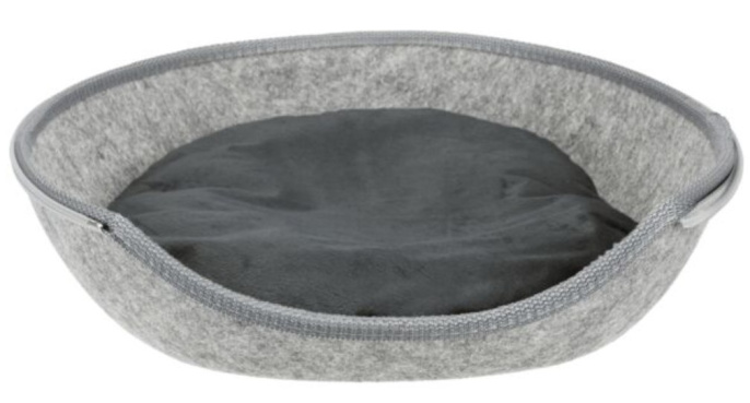 TRIXIE Домик для кошек и собак Luna (светло-серый) (58 х 39 х 54 см)