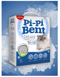 Наполнитель бентонитовый Pi-Pi-Bent Deluxe Magic White (без запаха)