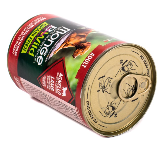 Консервы для собак Monge BWild GF Dog Adult All Breeds Lamb (ягненок,тыква) (400 гр.)