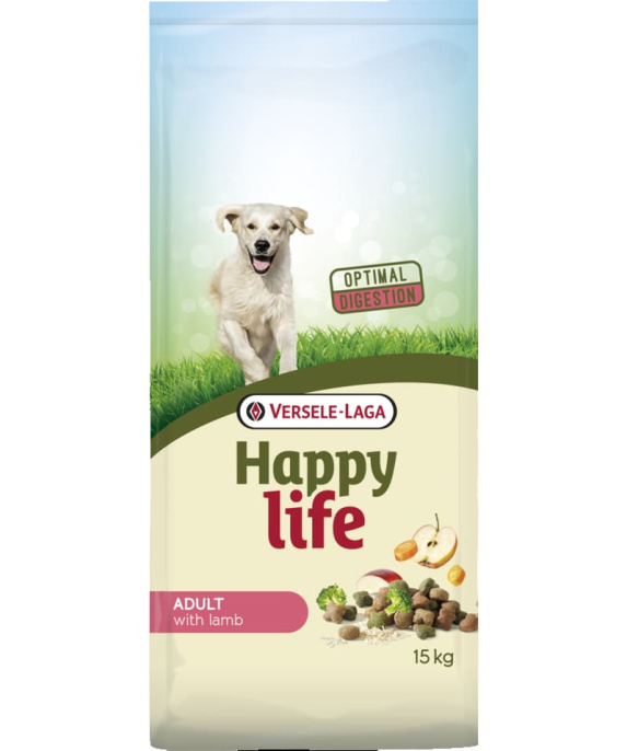 Сухой корм для собак Happy Life (ягненок) (15 кг)