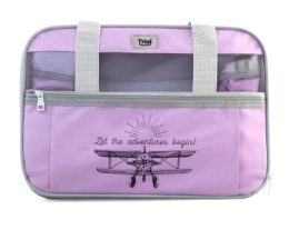 Triol Сумка-переноска для кошек и собак Техно (сиреневая)