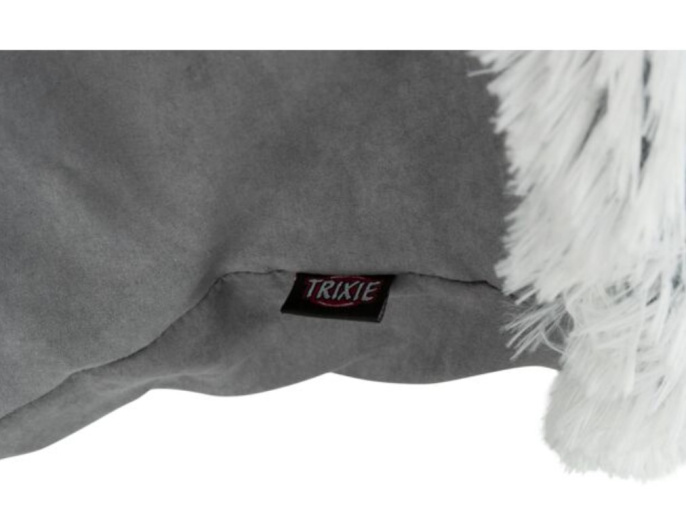 TRIXIE Лежак-пещера для кошек Harvey (серый/бело-черный) (40х60 см)