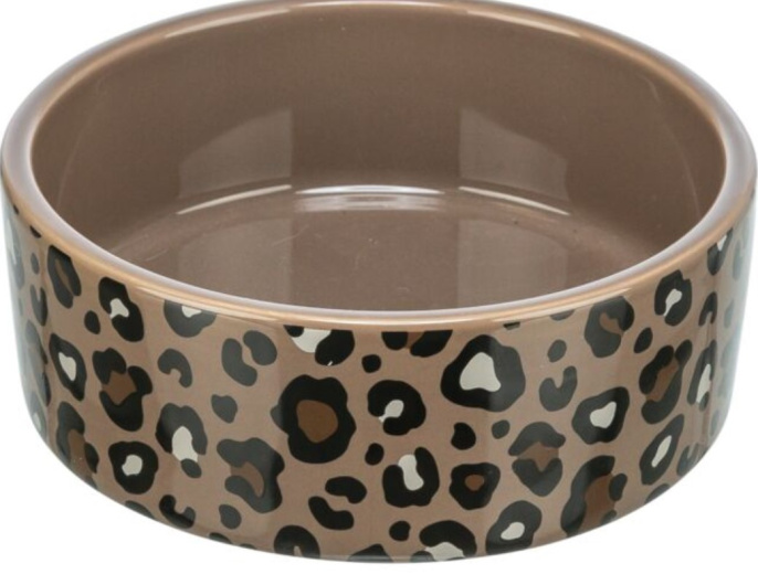 Миска для кошек Trixie Leo (коричневая) (0.3 л)