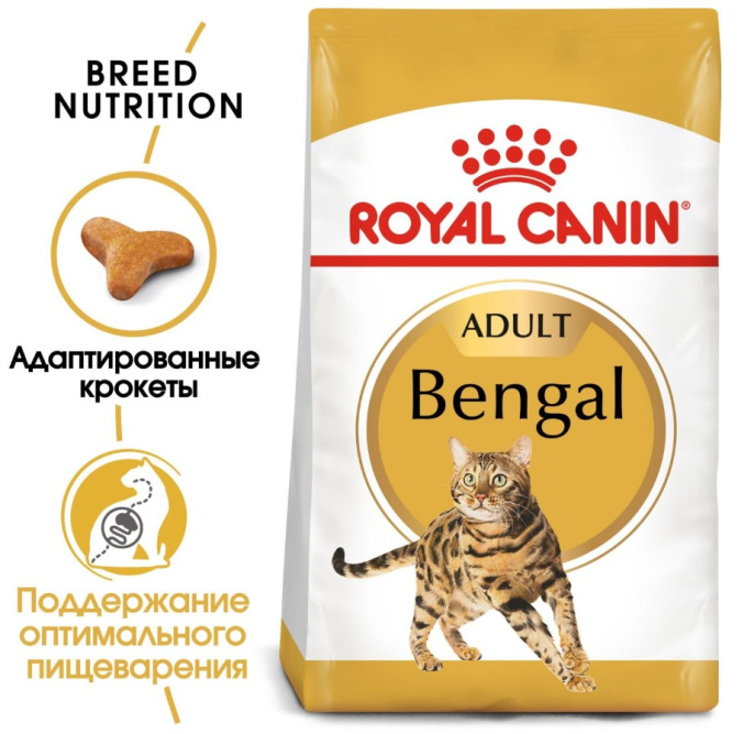 Сухой корм для кошек Royal Canin Bengal Adult (2 кг)