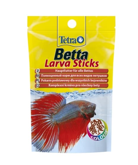 Корм для петушков и других лабиринтовых рыб Tetra Betta Larva Sticks