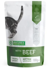Влажный корм для котят Nature's Protection Kitten (говядина)