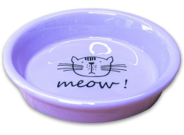 Миска для кошек Mr.Kranch керамическая MEOW! 200 мл