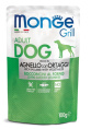Влажный корм для собак Monge Grill Adult Dog Lamb (ягненок, овощи) (100 гр.)