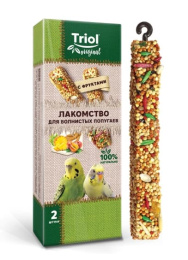Лакомство для волнистых попугаев с фруктами Triol Original 