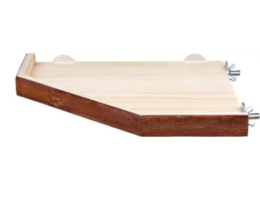 Площадка деревянная для грызунов TRIXIE 17x17 см (62165)