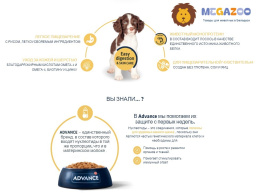 Сухой корм для щенков Advance Dog Puppy Sensitive (лосось)