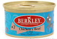 Консервы для кошек Berkley (курица с говядиной)