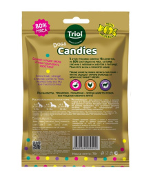 Triol Лакомство для собак «Конфеты мясные из курицы, утки, ягненка»