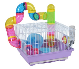 Triol Клетка B3305 для мелких грызунов с переходами, эмаль