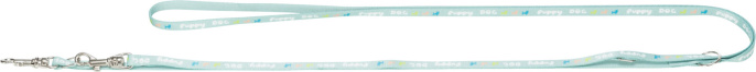 Шлея с поводком для щенков TRIXIE Junior (мятный) (M-L 27-45 см/10 мм)