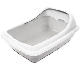 Туалет для кошек прямоугольный с ассиметричным бортом Gamma Волна 455х350х200 мм